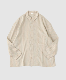 SEEALL（シーオール）の「SEEALL / シーオール REGULAR COLLAR SHIRTS STRIPE（シャツ/ブラウス）」
