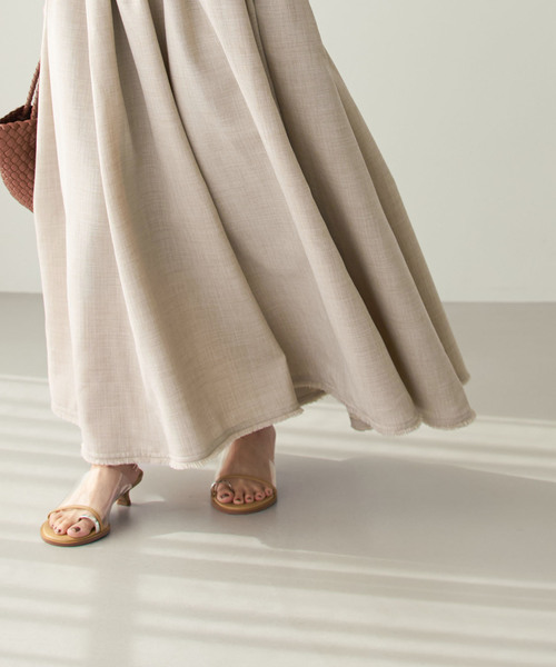 Noble（ノーブル）の「《追加・新色》フロントジップドッキングワンピース（ワンピース・レディース・チャコールグレー/キャメル/ベージュ・36/38）」の17枚目の写真