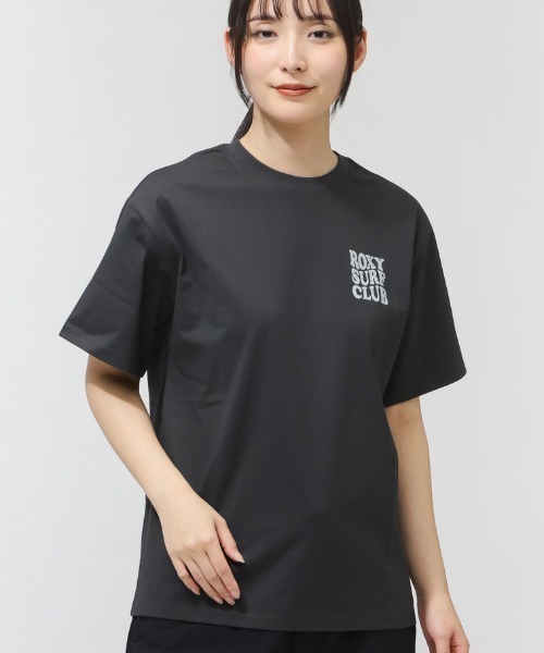ROXY（ロキシー）の「【別注】ロキシー ROXY ROXY SURF CLUB SQUARE 限定コラボ（Tシャツ/カットソー・レディース・ホワイト/ブラック/ブルー・S/M/L）」の12枚目の写真