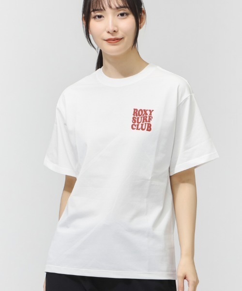 ROXY（ロキシー）の「【別注】ロキシー ROXY ROXY SURF CLUB SQUARE 限定コラボ（Tシャツ/カットソー・レディース・ホワイト/ブラック/ブルー・S/M/L）」の13枚目の写真