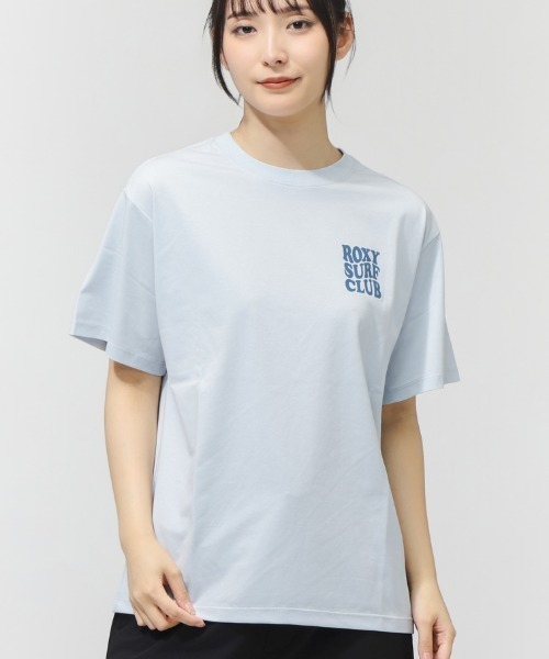 ROXY（ロキシー）の「【別注】ロキシー ROXY ROXY SURF CLUB SQUARE 限定コラボ（Tシャツ/カットソー・レディース・ホワイト/ブラック/ブルー・S/M/L）」の14枚目の写真