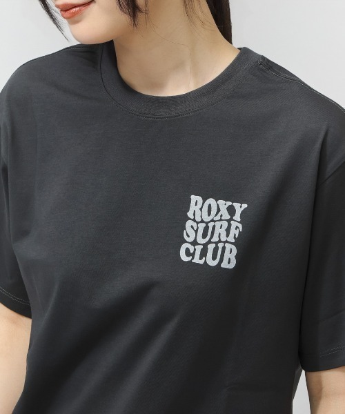 ROXY（ロキシー）の「【別注】ロキシー ROXY ROXY SURF CLUB SQUARE 限定コラボ（Tシャツ/カットソー・レディース・ホワイト/ブラック/ブルー・S/M/L）」の10枚目の写真