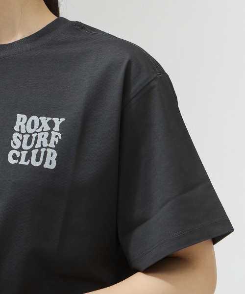 ROXY（ロキシー）の「【別注】ロキシー ROXY ROXY SURF CLUB SQUARE 限定コラボ（Tシャツ/カットソー・レディース・ホワイト/ブラック/ブルー・S/M/L）」の9枚目の写真