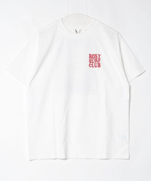 ROXY（ロキシー）の「【別注】ロキシー ROXY ROXY SURF CLUB SQUARE 限定コラボ（Tシャツ/カットソー・レディース・ホワイト/ブラック/ブルー・S/M/L）」の6枚目の写真