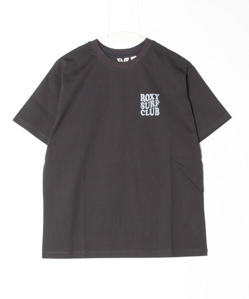 ROXY（ロキシー）の「【別注】ロキシー ROXY ROXY SURF CLUB SQUARE 限定コラボ（Tシャツ/カットソー・レディース・ホワイト/ブラック/ブルー・S/M/L）」の5枚目の写真