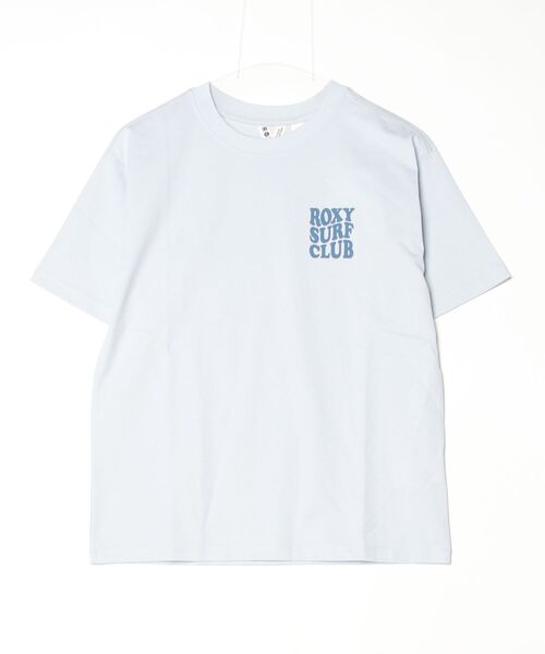 ROXY（ロキシー）の「【別注】ロキシー ROXY ROXY SURF CLUB SQUARE 限定コラボ（Tシャツ/カットソー・レディース・ホワイト/ブラック/ブルー・S/M/L）」の7枚目の写真