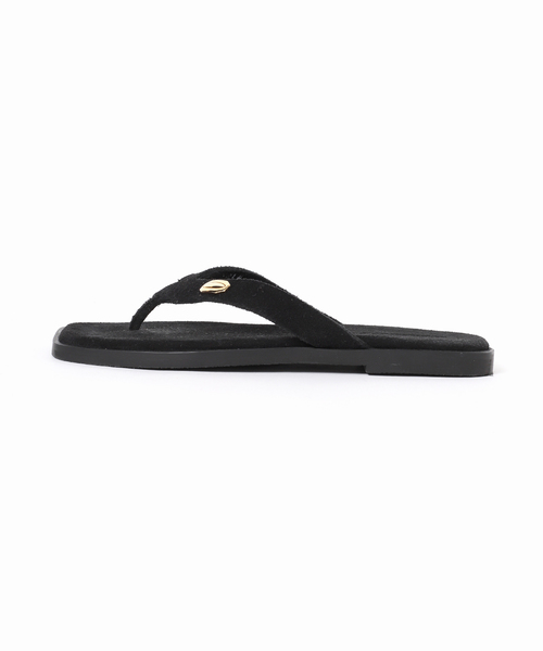 journal standard L'essage(ジャーナルスタンダードレサージュ)の「【CAMINANDO/カミナンド】THONG SANDALS:サンダル(サンダル・レディース・ブラック/ベージュ・5/XX-SMALL/6/7)」の5枚目の写真