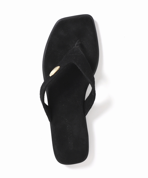 journal standard L'essage(ジャーナルスタンダードレサージュ)の「【CAMINANDO/カミナンド】THONG SANDALS:サンダル(サンダル・レディース・ブラック/ベージュ・5/XX-SMALL/6/7)」の9枚目の写真