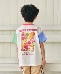 apres les cours | 【リンク】バックプリントフルーツロゴTシャツ(Tシャツ/カットソー)