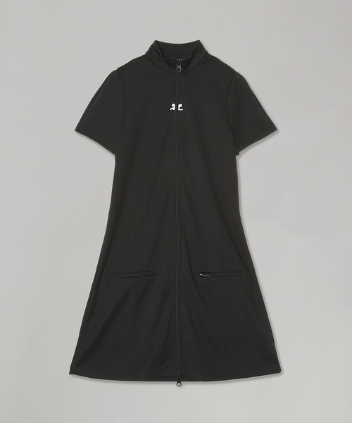 forget-me-nots(フォーゲットミーノッツ)の「INTERLOCK TRACKSUIT MINI DRESS 325JRO686JS0250(ワンピース・レディース・ブラック・SMALL)」の7枚目の写真
