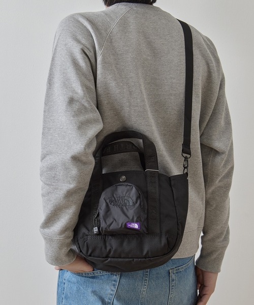THE NORTH FACE PURPLE LABEL（ザ ノースフェイス パープルレーベル）の「【THE NORTH FACE Purple Label】CORDURA Nylon Shoulder Tote Bag（ショルダーバッグ・メンズ・ブラック/グレー・FREE）」の7枚目の写真