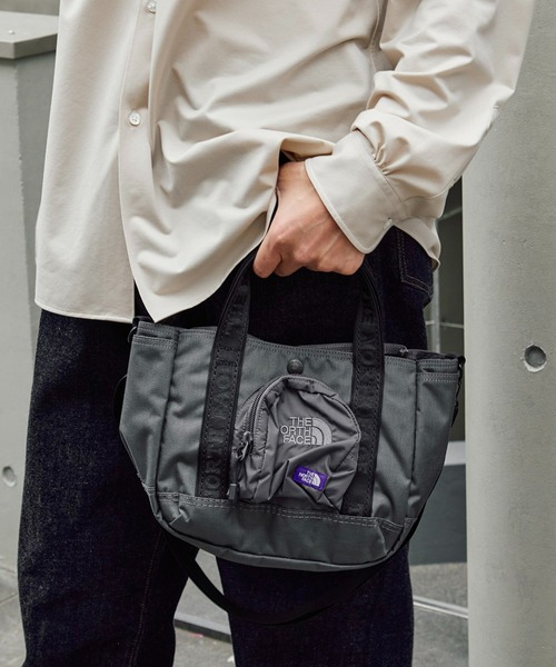 THE NORTH FACE PURPLE LABEL(ザ ノースフェイス パープルレーベル)の「【THE NORTH FACE Purple Label/ザ・ノースフェイスパープルレーベル】CORDURA Nylon Shoulder Tote Bag(ショルダーバッグ・メンズ・ブラック/グレー・FREE)」の19枚目の写真