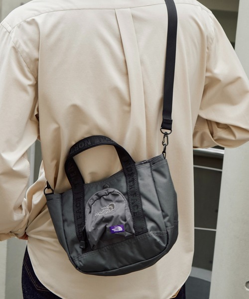 THE NORTH FACE PURPLE LABEL(ザ ノースフェイス パープルレーベル)の「【THE NORTH FACE Purple Label/ザ・ノースフェイスパープルレーベル】CORDURA Nylon Shoulder Tote Bag(ショルダーバッグ・メンズ・ブラック/グレー・FREE)」の18枚目の写真