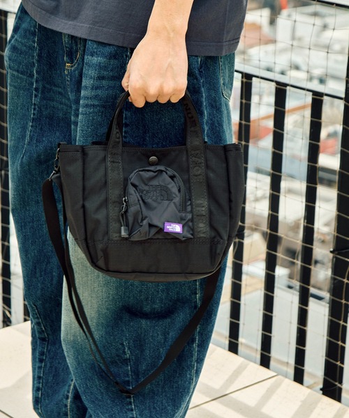 THE NORTH FACE PURPLE LABEL(ザ ノースフェイス パープルレーベル)の「【THE NORTH FACE Purple Label/ザ・ノースフェイスパープルレーベル】CORDURA Nylon Shoulder Tote Bag(ショルダーバッグ・メンズ・ブラック/グレー・FREE)」の16枚目の写真