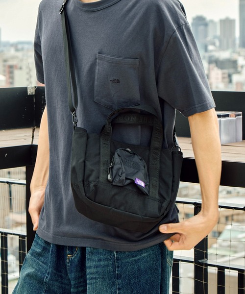 THE NORTH FACE PURPLE LABEL(ザ ノースフェイス パープルレーベル)の「【THE NORTH FACE Purple Label/ザ・ノースフェイスパープルレーベル】CORDURA Nylon Shoulder Tote Bag(ショルダーバッグ・メンズ・ブラック/グレー・FREE)」の14枚目の写真
