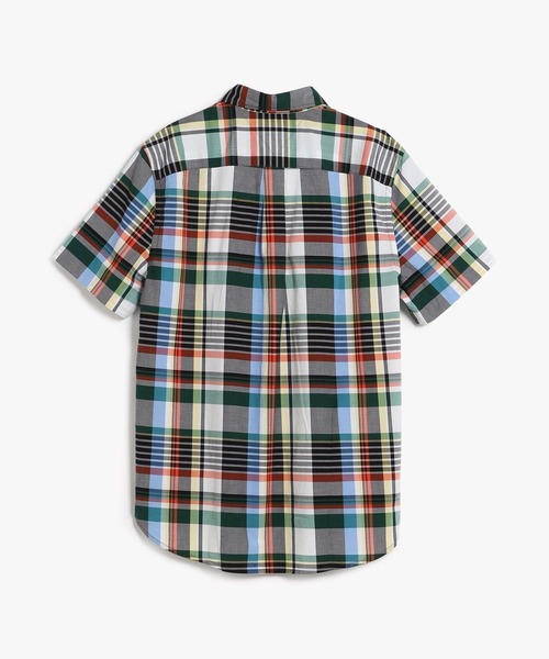 TOMMY HILFIGER（トミーヒルフィガー）の「マルチチェックショートスリーブシャツ（Tシャツ/カットソー・メンズ・グリーン/ライトイエロー・SMALL/MEDIUM/LARGE/X-LARGE）」の11枚目の写真