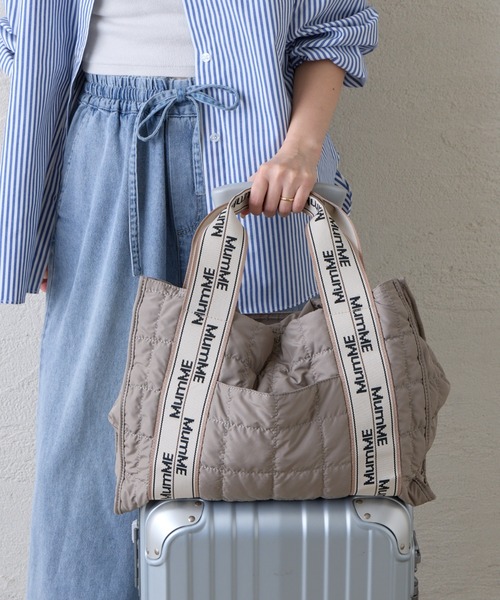 CIAOPANIC TYPY(チャオパニックティピー)の「:【ZOZO限定】【MumME】キャリーオン/旅行BAG/マザーズバッグ/マルチウェイBAG(トートバッグ・レディース・ホワイト/グレー/ブラック・ONE SIZE)」の8枚目の写真