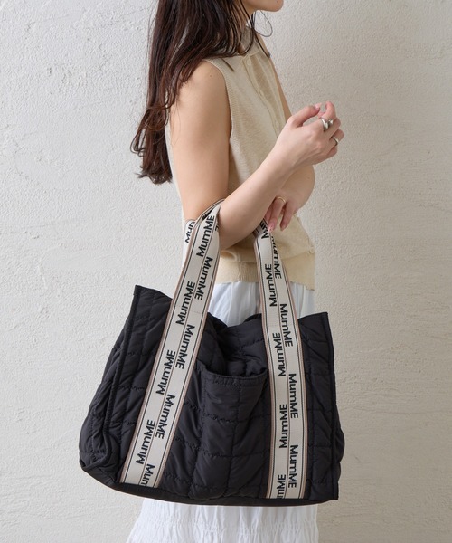 CIAOPANIC TYPY(チャオパニックティピー)の「:【ZOZO限定】【MumME】キャリーオン/旅行BAG/マザーズバッグ/マルチウェイBAG(トートバッグ・レディース・ホワイト/グレー/ブラック・ONE SIZE)」の10枚目の写真
