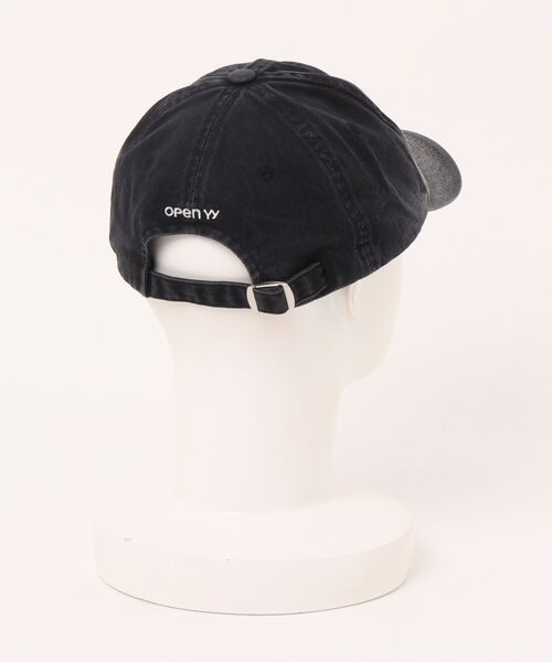 OPEN Yy（オープンワイワイ）の「OPEN Yy/オープンワイワイ/YY GRAIENT BALL CAP（キャップ・レディース・モスグリーン/ブラック/パープル・F）」の4枚目の写真