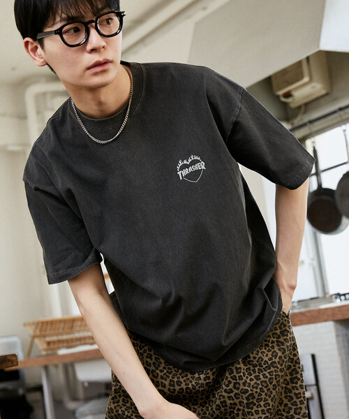 セール】THRASHER × PUBLUX/スラッシャー 別注 バックプリント ハート セール】THRASHER × PUBLUX/スラッシャー 別注 バックプリント ハート