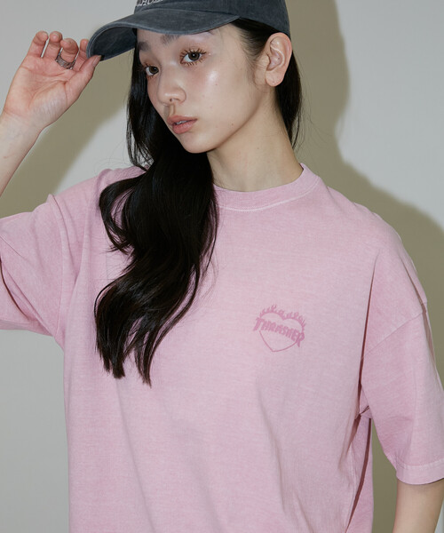 セール】THRASHER × PUBLUX/スラッシャー 別注 バックプリント ハート