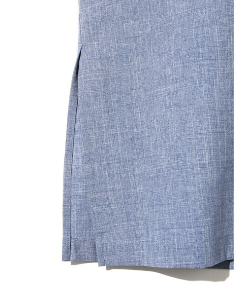MIDIUMISOLID(ミディウミソリッド)の「MIDIUMISOLID for Ladies ノーカラードローストリングシャツ(シャツ/ブラウス・レディース・ブラック/ネイビー/ライトグレー・FREE)」の8枚目の写真