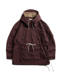 WILD BRICKS（ワイルドブリックス）の「W25 MOUNTAIN ANORAK (burgundy)（ナイロンジャケット）」