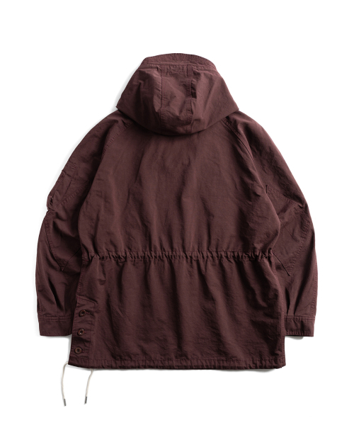 WILD BRICKS（ワイルドブリックス）の「W25 MOUNTAIN ANORAK (burgundy)（ナイロンジャケット・メンズ・その他・MEDIUM/LARGE/X-LARGE）」の2枚目の写真