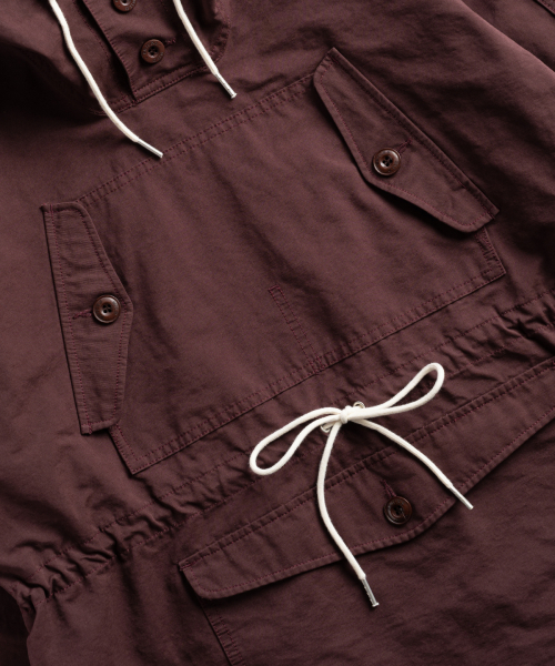 WILD BRICKS（ワイルドブリックス）の「W25 MOUNTAIN ANORAK (burgundy)（ナイロンジャケット・メンズ・その他・MEDIUM/LARGE/X-LARGE）」の5枚目の写真
