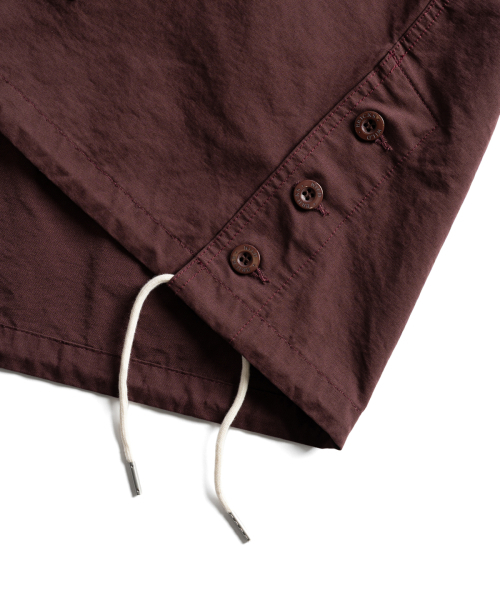 WILD BRICKS（ワイルドブリックス）の「W25 MOUNTAIN ANORAK (burgundy)（ナイロンジャケット・メンズ・その他・MEDIUM/LARGE/X-LARGE）」の8枚目の写真
