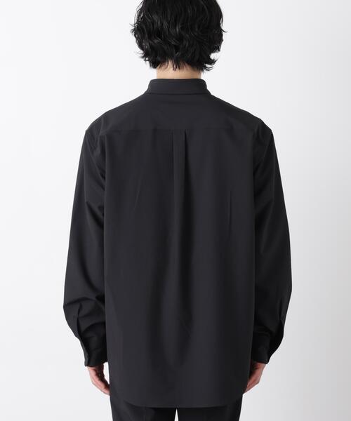 NANO universe（ナノユニバース）の「ライトウェイトストレッチシャツ 長袖（シャツ/ブラウス・メンズ・グレー/ブラック/カーキ・L/M/S）」の11枚目の写真