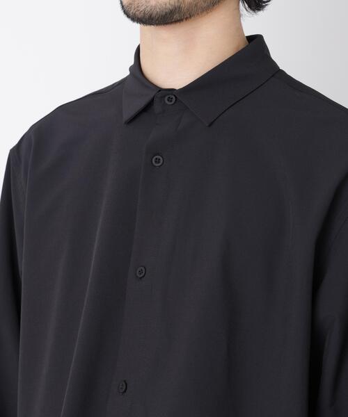 NANO universe（ナノユニバース）の「ライトウェイトストレッチシャツ 長袖（シャツ/ブラウス・メンズ・グレー/ブラック/カーキ・L/M/S）」の13枚目の写真