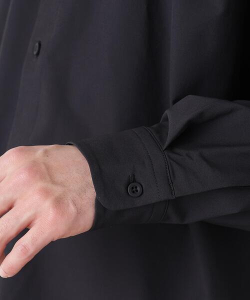 NANO universe（ナノユニバース）の「ライトウェイトストレッチシャツ 長袖（シャツ/ブラウス・メンズ・グレー/ブラック/カーキ・L/M/S）」の16枚目の写真