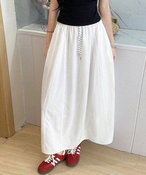 ReRe(リリ)の「カジュアルスカート(スカート・レディース・グレー/ブラック/ネイビー/ベージュ/ホワイト・SMALL/MEDIUM/LARGE/X-LARGE)」の7枚目の写真
