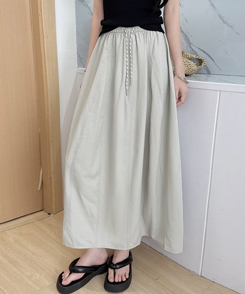 ReRe(リリ)の「カジュアルスカート(スカート・レディース・グレー/ブラック/ネイビー/ベージュ/ホワイト・SMALL/MEDIUM/LARGE/X-LARGE)」の10枚目の写真