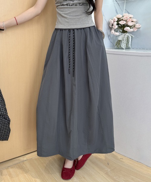 ReRe(リリ)の「カジュアルスカート(スカート・レディース・グレー/ブラック/ネイビー/ベージュ/ホワイト・SMALL/MEDIUM/LARGE/X-LARGE)」の12枚目の写真