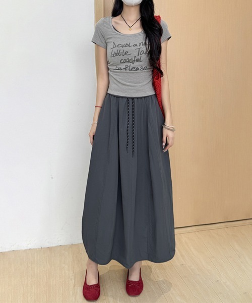 ReRe(リリ)の「カジュアルスカート(スカート・レディース・グレー/ブラック/ネイビー/ベージュ/ホワイト・SMALL/MEDIUM/LARGE/X-LARGE)」の16枚目の写真