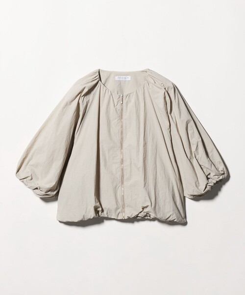 A DAY IN THE LIFE UNITED ARROWS（アデイインザライフユナイテッドアローズ）の「バルーンブルゾン 6分袖＜A DAY IN THE LIFE＞（ブルゾン・レディース・ナチュラル/ダークグレー/オリーブ・FREE）」の2枚目の写真