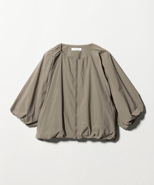 A DAY IN THE LIFE UNITED ARROWS（アデイインザライフユナイテッドアローズ）の「バルーンブルゾン 6分袖＜A DAY IN THE LIFE＞（ブルゾン・レディース・ナチュラル/ダークグレー/オリーブ・FREE）」の16枚目の写真