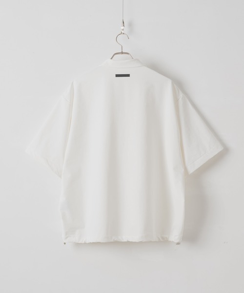 DOOPZ(ドープス)の「Balloon Shape Zip Shirt - バルーンシェイプジップシャツ(シャツ/ブラウス・メンズ・ホワイト/ブラック・MEDIUM/LARGE/SMALL)」の10枚目の写真