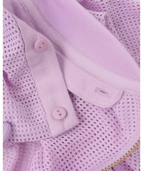 kate spade new york kids(ケイトスペードニューヨーク)の「メッシュパーカ(Tシャツ/カットソー・キッズ・ライラック/オフホワイト・M(130-140cm)/S(110-120cm)/L(150-160cm))」の10枚目の写真