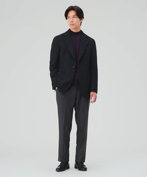 BEAMS HEART（ビームスハート）の「ストレッチ サージ ノープリーツ スラックス（チノパンツ・メンズ・チャコールグレー/グレー・SMALL/MEDIUM/LARGE/X-LARGE）」の21枚目の写真
