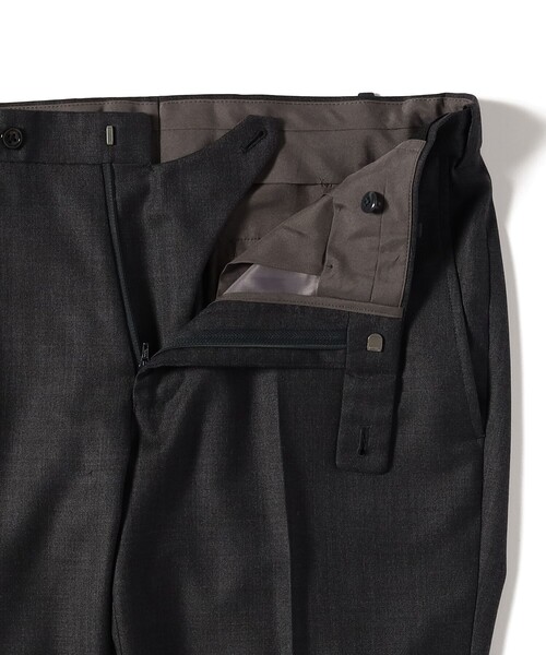 BEAMS HEART（ビームスハート）の「ストレッチ サージ ノープリーツ スラックス（チノパンツ・メンズ・チャコールグレー/グレー・SMALL/MEDIUM/LARGE/X-LARGE）」の18枚目の写真