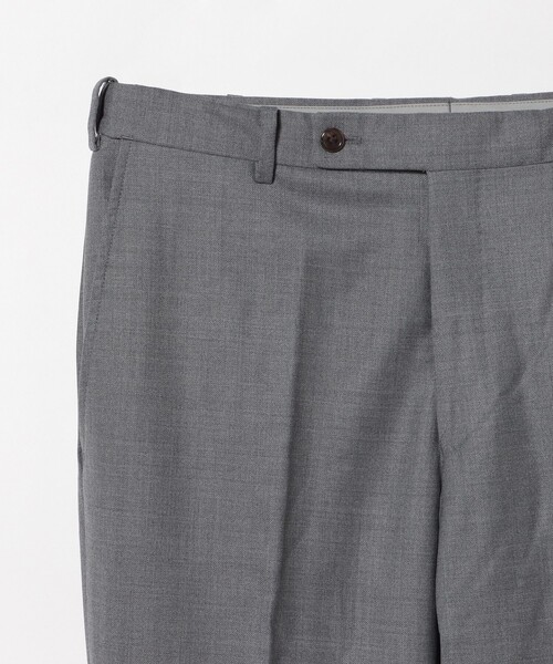 BEAMS HEART（ビームスハート）の「ストレッチ サージ ノープリーツ スラックス（チノパンツ・メンズ・チャコールグレー/グレー・SMALL/MEDIUM/LARGE/X-LARGE）」の9枚目の写真