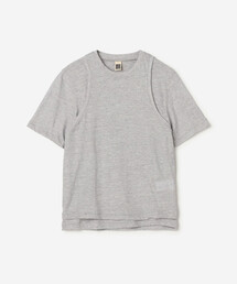 UNFIL（アンフィル）の「UNFIL | スラブヤーン レイヤードトップス WOMEN（Tシャツ/カットソー）」