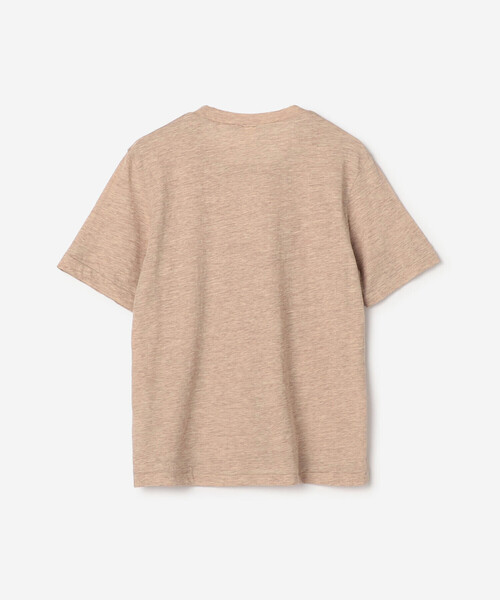UNFIL(アンフィル)の「UNFIL | スラブヤーン レイヤーどトップス WOMEN(Tシャツ/カットソー・レディース・キャメル/ライトグレー・1)」の5枚目の写真