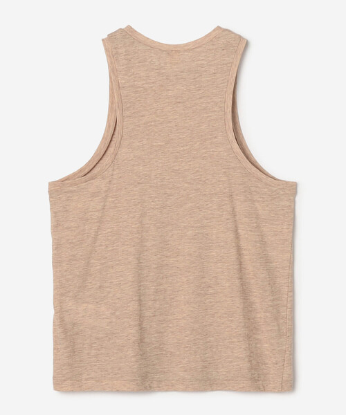 UNFIL(アンフィル)の「UNFIL | スラブヤーン レイヤーどトップス WOMEN(Tシャツ/カットソー・レディース・キャメル/ライトグレー・1)」の11枚目の写真