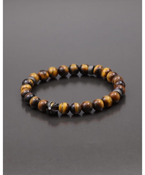 wjk(ダヴルジェイケイ)の「IVXLCDM×wjk stone bracelet(ブレスレット・メンズ・ブラック系その他/グレー系その他/ブラウン系その他/ブルー系その他・FREE)」の3枚目の写真