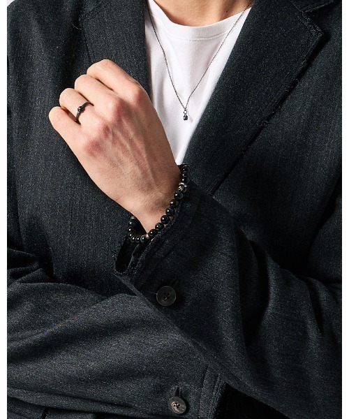wjk(ダヴルジェイケイ)の「IVXLCDM×wjk stone bracelet(ブレスレット・メンズ・ブラック系その他/グレー系その他/ブラウン系その他/ブルー系その他・FREE)」の21枚目の写真