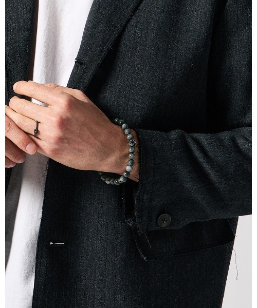 wjk(ダヴルジェイケイ)の「IVXLCDM×wjk stone bracelet(ブレスレット・メンズ・ブラック系その他/グレー系その他/ブラウン系その他/ブルー系その他・FREE)」の16枚目の写真